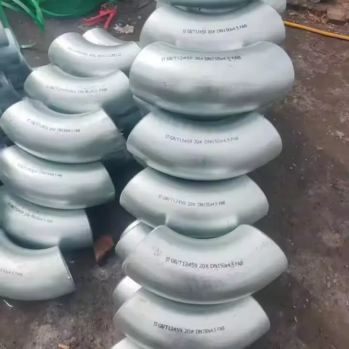 Titanium marine elbows and fittings