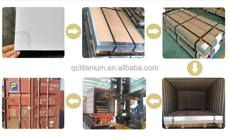 Export packing at the workshop