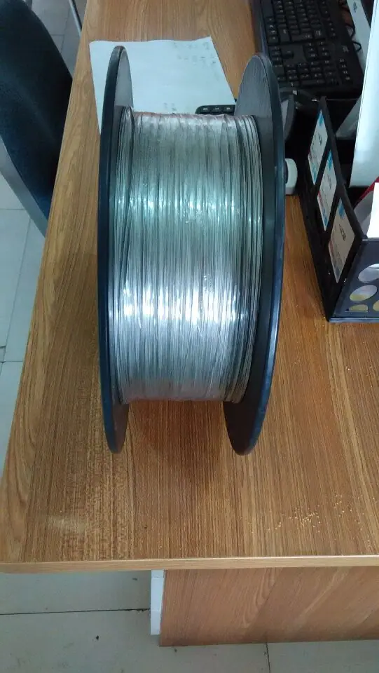 Titanium wire on spools